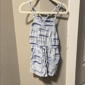 Tea Collection Nautical Print Romper